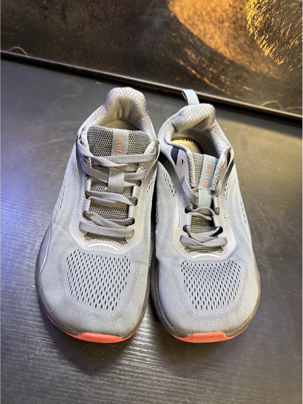 Whitin Minimalist Barefoot Athletic Shoes Men's EU 42 US M9Gray Lace Up - Picture 11 of 12